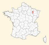 kaart ligging Commercy