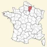 kaart ligging Aisne