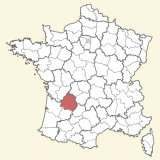 kaart ligging Dordogne