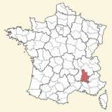 kaart ligging Drôme