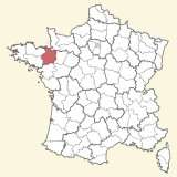 kaart ligging Ille-et-Vilaine