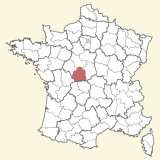 kaart ligging Indre