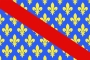 vlag van het departement Allier