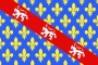 vlag van het departement Creuse