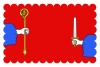 vlag van het departement Haute-Loire