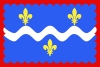 vlag van het departement Indre