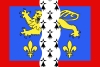 vlag van het departement Mayenne