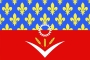vlag van het departement Seine-Saint-Denis