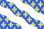 vlag van het departement Yvelines