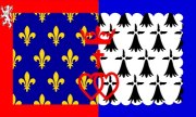 vlag van de regio Landen van de Loire